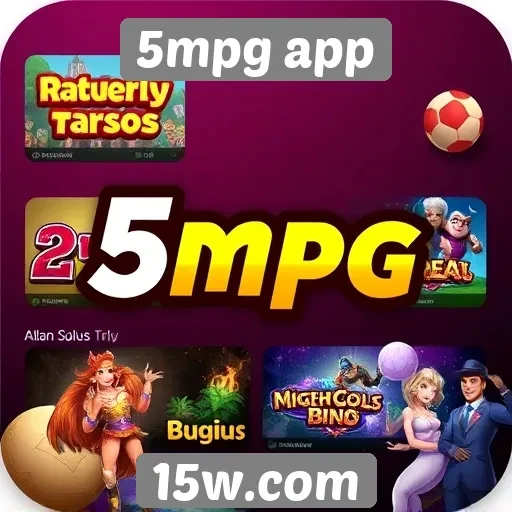 5mpg app oferece uma variedade de jogos online